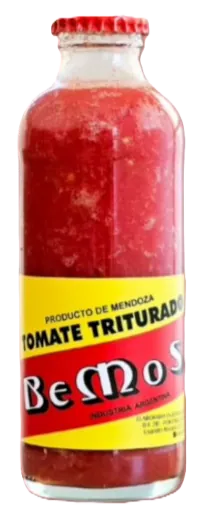 Tomate triturado en frasco