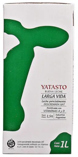 Leche larga vida descremada